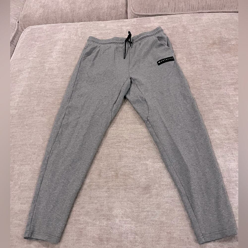 Grey Mentality Brand Men's Joggers Grey Sweatpants Size L